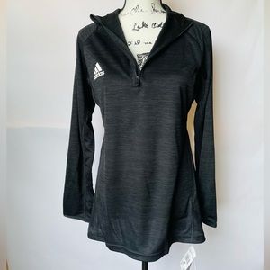 Adidas Game Mode  Black Heather Sweatshirt medium